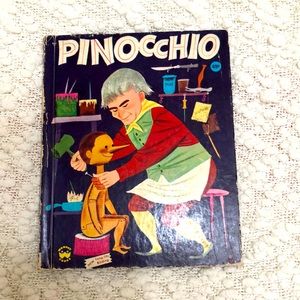 Vintage Pinocchio book